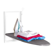 Wall Mounted Ironing Board Compact Mount Fold Down Ironing Board Space Saving