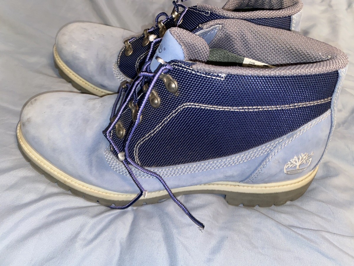 TIMBERLAND Campsite Chukka Cornflower Navy 28014 Men\'s Size 6 Women’s 8 Boots Timberland Boots Men Size 11 Campsite Chukka Cornflower Navy  main image 3
