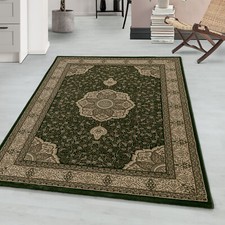 Orientteppich Orientalischer Design Klassisch Ornament Teppich Wohnzimmer Grün