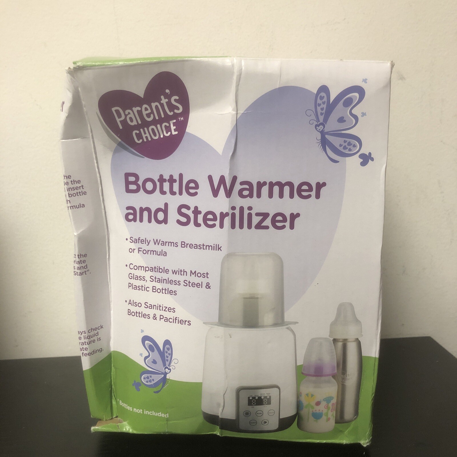 Parent's Choice Electric Baby Bottle Warmer and Sterilizer , White , 353465