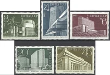Russia - 1983 5v. MNH New Buildings in Moscow Architecture  