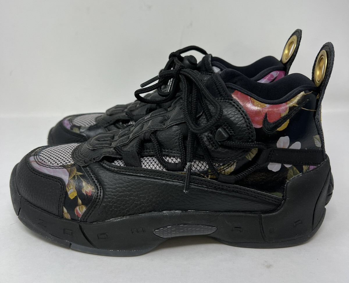 Womens Nike Air Swoopes II 2 Floral Black 917592-002 Size 7.5 | eBay