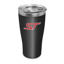 Ford Focus ST  Full-Color Logo 20 oz Black Stainless Steel Travel Tumbler Mug