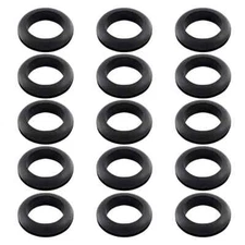 Bonsicoky 15 Pcs 1-1/2" Rubber Grommets, Black Rubber Hole Grommet for Wires,...