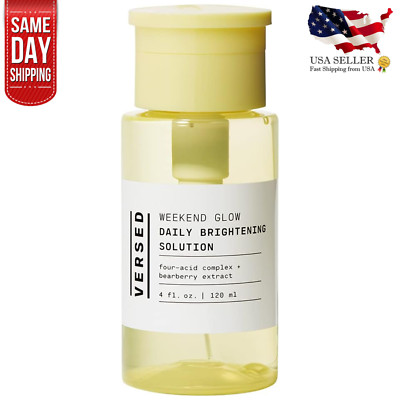 Versed Weekend Glow Daily Brightening Toner Solution 4 fl oz 
