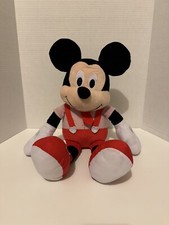 Rare Valentine vintage walt disney mickey mouse plush