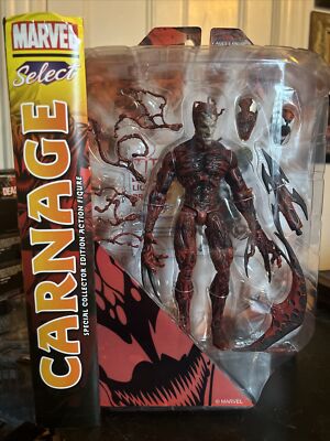  Diamond Select Toys Marvel Select Carnage Action Figure Discontinued 