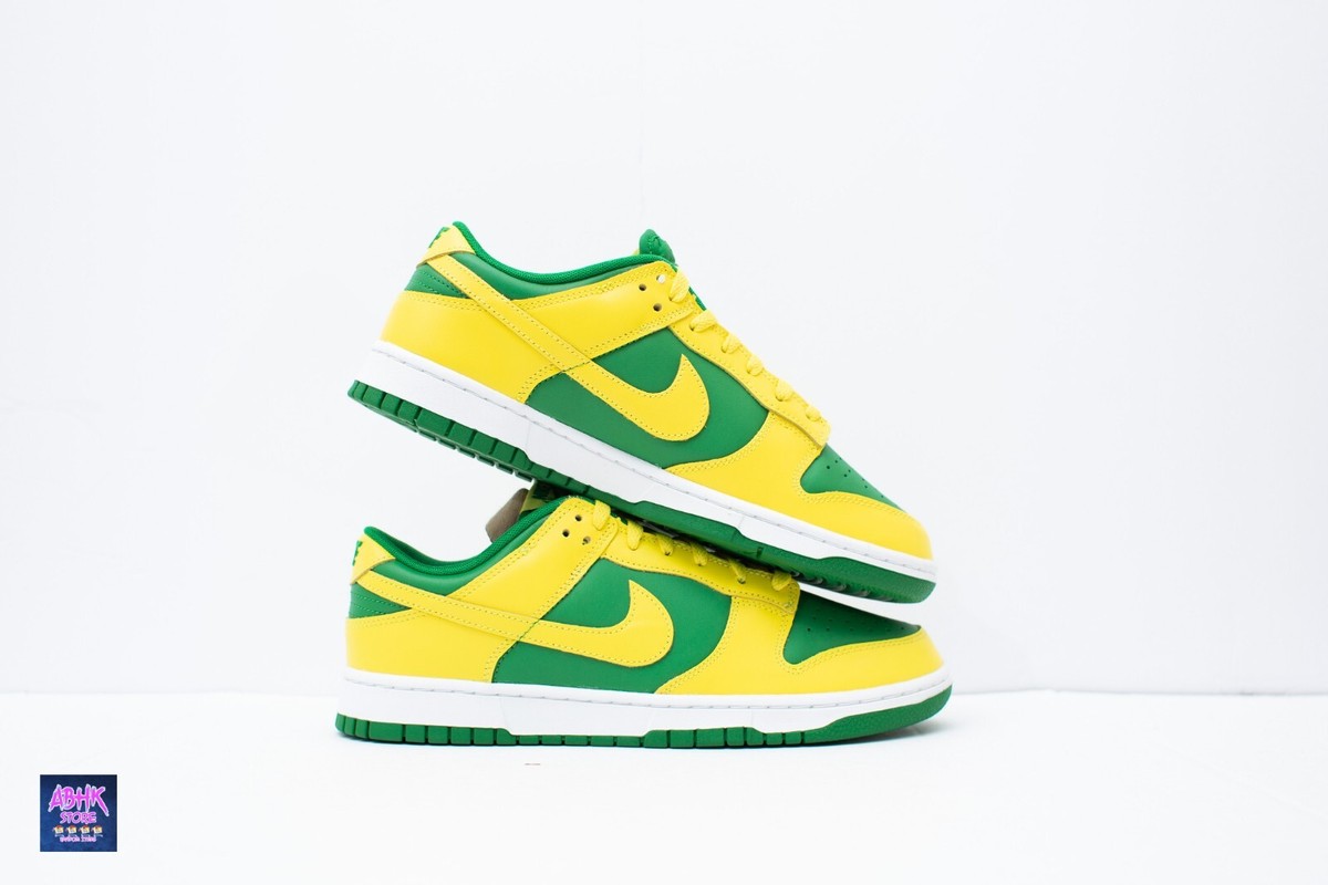 新品☆DUNK LOW \"REVERSE BRAZIL\" 27㎝ Nike Dunk Low Reverse Brazil BTTYS Oregon Apple Green Strike