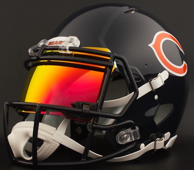 NFL CHICAGO BEARS ヘルメット CHICAGO BEARS NFL Authentic GAMEDAY Football Helmet w/ SHOC 2.0