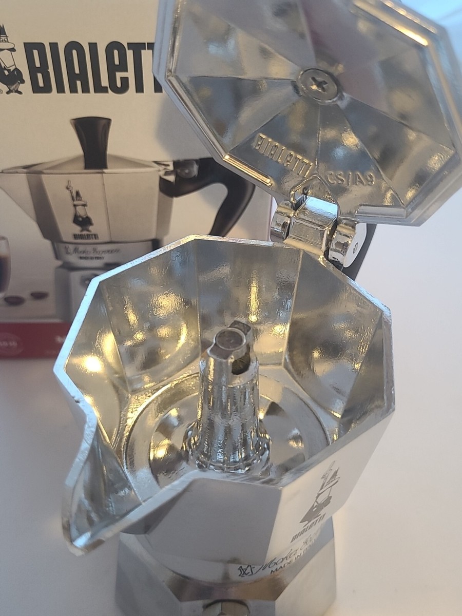 Bialetti Moka Express 1 Cup Moka Pot Espresso Maker Cafetiere