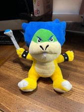 Super Mario Bros Ludwig Von Koopa 8" Plush Nintendo Sanei EUC