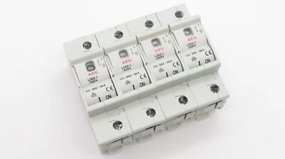 4x AEG LD02-1 Sicherungslasttrennschalter 544332 Lasttrennschalter D02 63A 1p - Bild 1 von 4