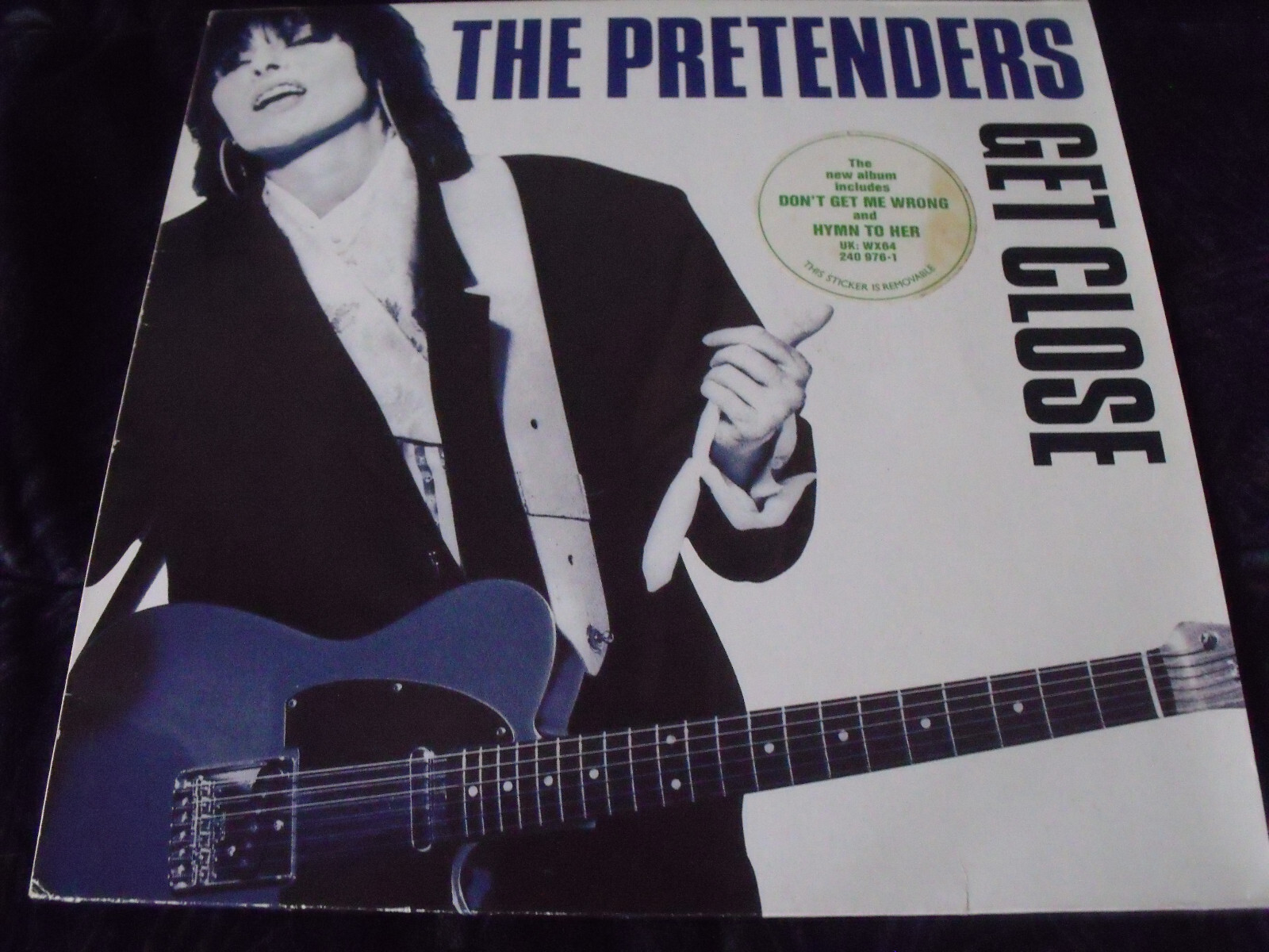 The Pretenders ~ Get Close (LP) Vinyl Record 1986 Album WEA WX64 240970-1