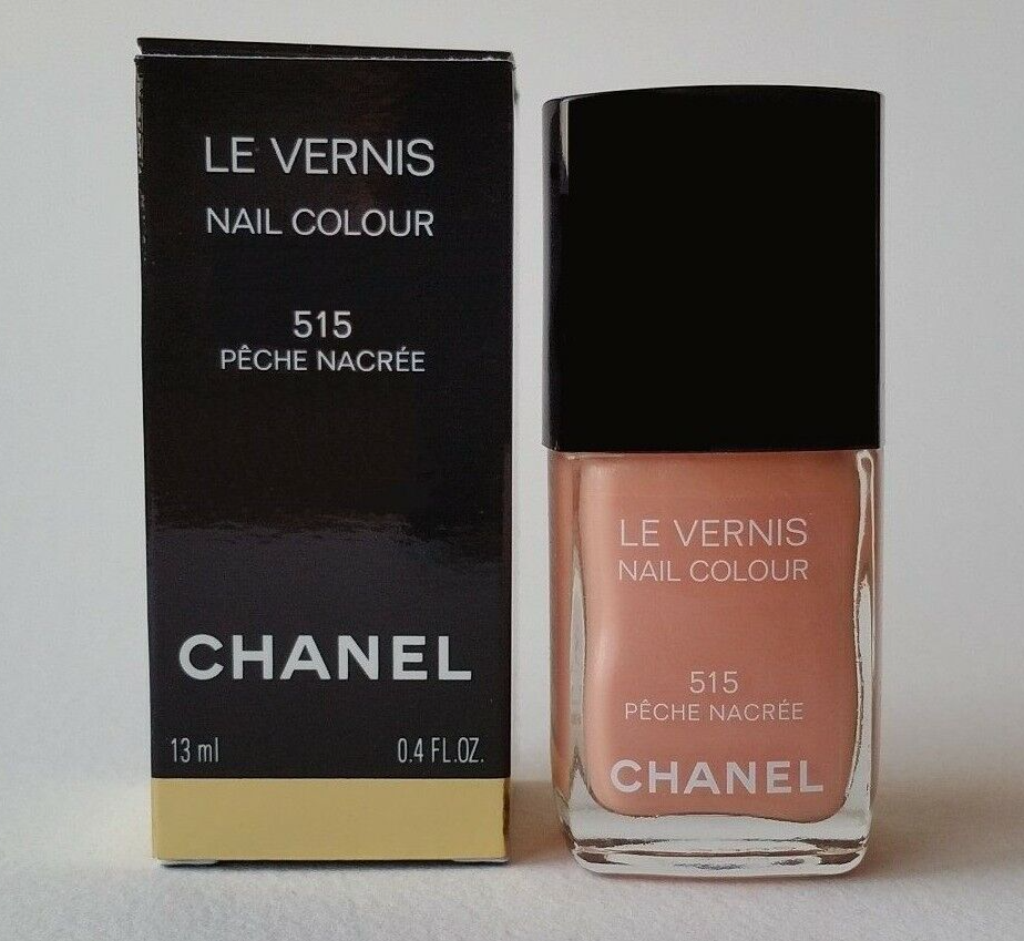 CHANEL Le Vernis Nail Polish 515 PECHE NACREE | eBay