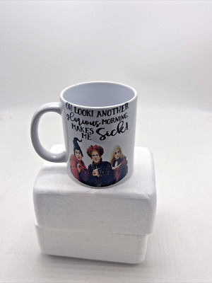 The Sanderson Sisters Make Me Sick Coffee Mug New In the Box