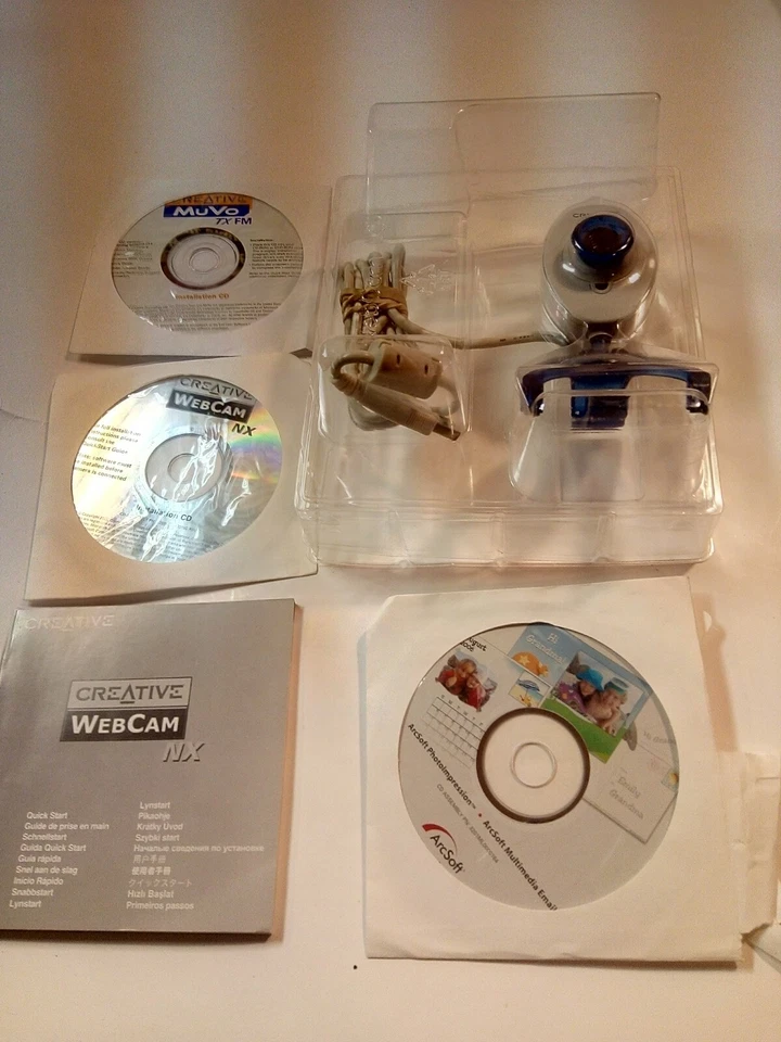 Creative Webcam NX - Model PD1110 - New in Open Box - Image 3 of 3