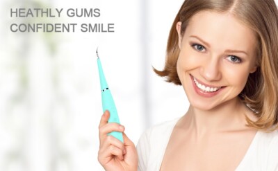 Pulore Per Denti Elettrico Ad Ultrasuoni Scaler Dentale 5 Modal&agrave; Rimozione Del Calcolo Sbiancamento Dei Denti Strumento Per La Pulizia Delle Macchie Della Placca Del Tartaro