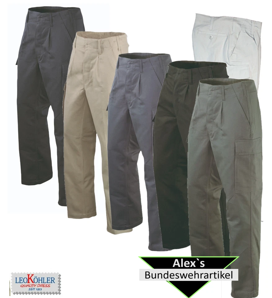 ORIGINAL  Bundeswehrhose Feldhose  Armee  Leo Köhler Moleskinhose alle Gr. 0-80 - Bild 2 von 4