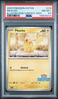 Pokémon Pikachu Promo 214 SVP EN Illustration Contest 2024 PSA 8.5 English 2025