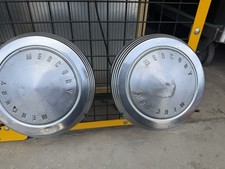 Vintage 1960s Mercury Hubcaps Set Of 4 Vintage 1960s Mercury Hubcaps Set Of 4