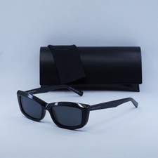 SAINT LAURENT SL658 001 Black/Black 54-17-145 Sunglasses New Authentic