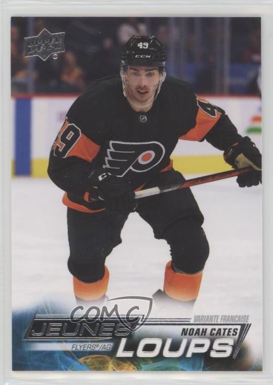 2022-23 Upper Deck Series 1 Young Guns French Noah Cates #249 10x3
