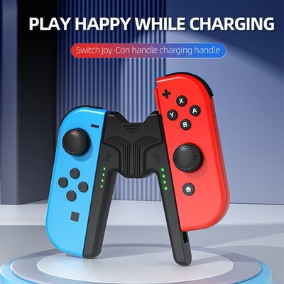 Charging Grip Ladegerät Halterung für Nintendo Switch Joycon Griff Ladestation
