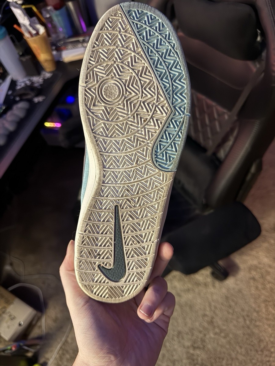 Nike SB Eric Koston 1 Paradise Aqua Suede Men display picture 1