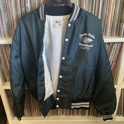 VTG West Wind Buccaneer Quilted Nylon Jacket Creative Angler Fly Fishing Exp NEW