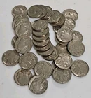 40x BUFFALO INDIAN HEAD NICKELS 5c ALL 1935 & 1937?? CIRCULATED R3