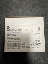 Allen-Bradley 1492-SPM3C080 (Series D) — 3-pole, 8A, C-curve supplementary prote