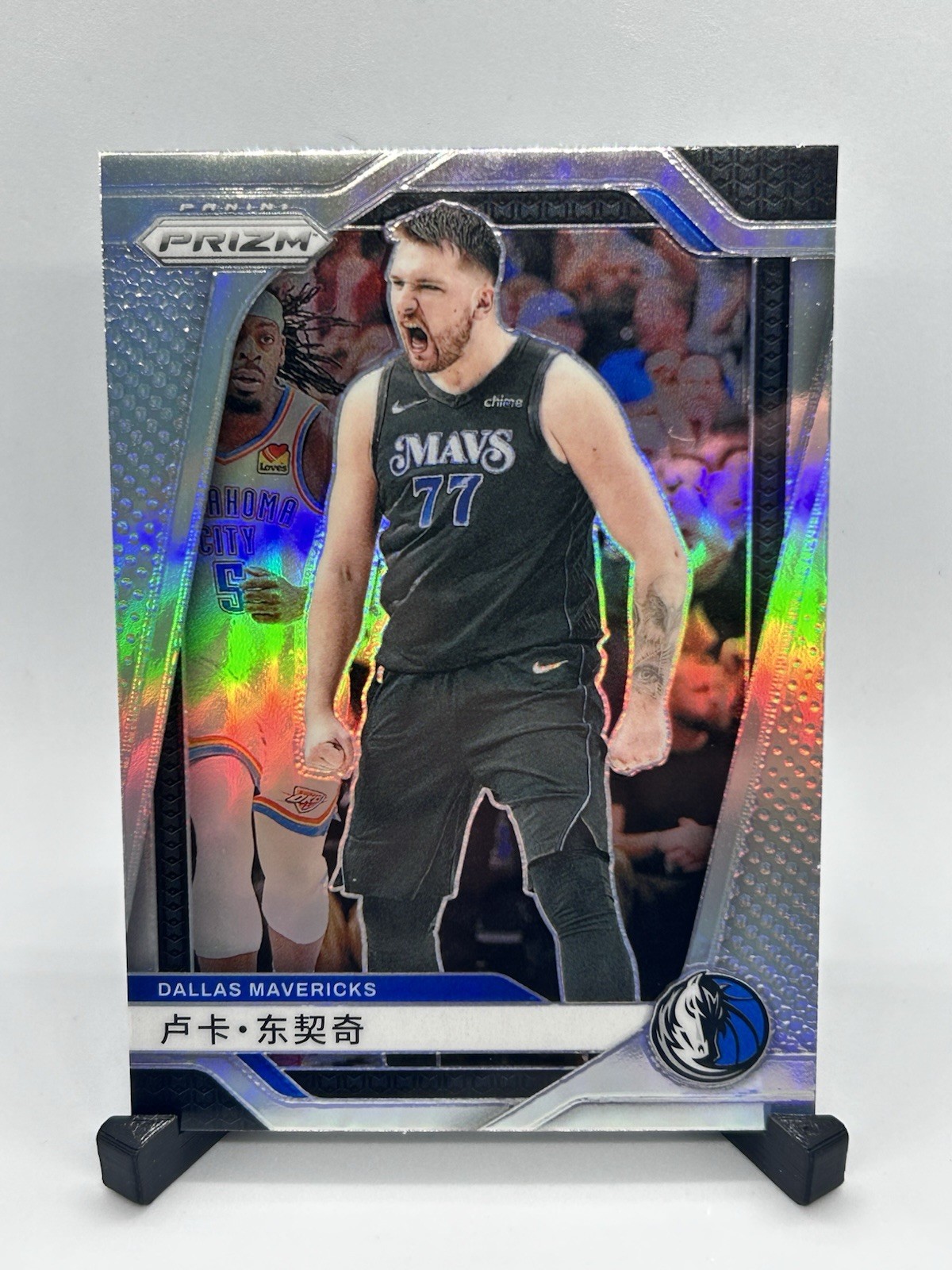 Luka Doncic 2024 Prizm China Silver Variation #89 Lakers .2