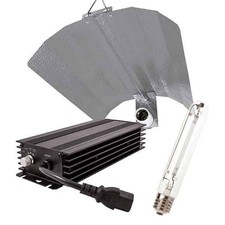 LUMii Black Kit Luce Indoor - Alimentatore + Riflettore + HPS 600W