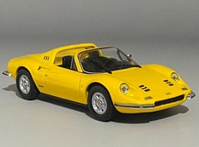 1/43 Ferrari Dino 246 GTS Yellow 2.0L V6 | Designed by Pininfarina