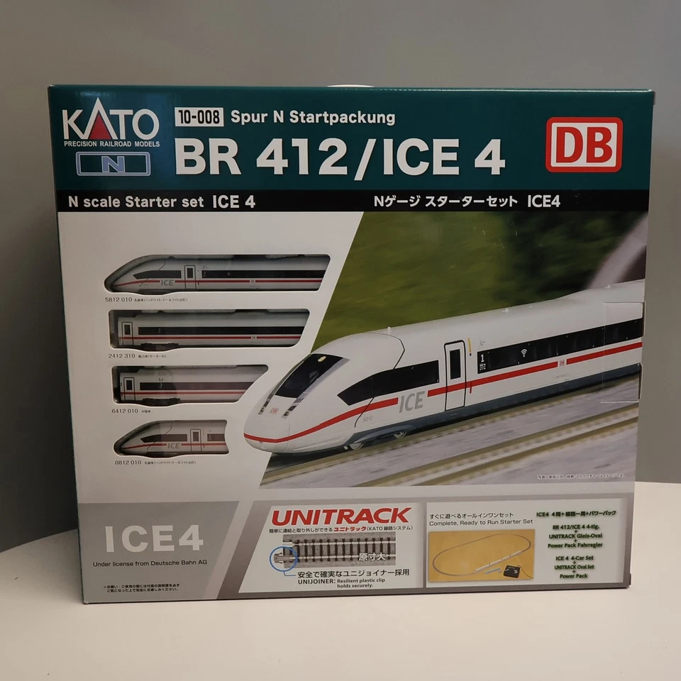 Kato Starter Set (10-008) - DB ICE4 Standard Variant (M1 Track Set) - Spur N - Bild 2 von 2