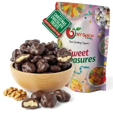 Dark Chocolate Covered Walnuts Premium Quality FREE SHIP