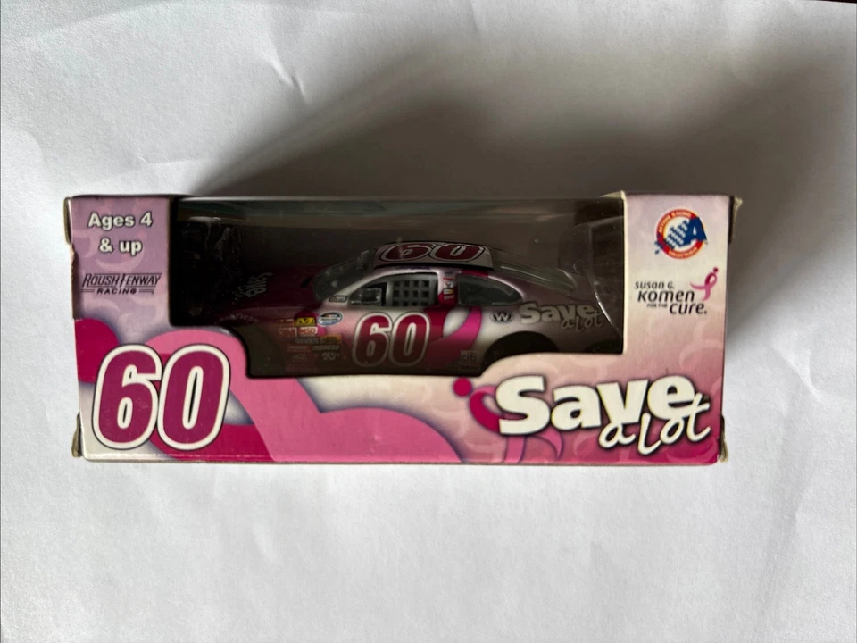 2009 Fusion Carl Edwarls 1/64 Save-A-Lot #60 Car NIB Susan G. Komen P600865SGCE - Image 3 of 4