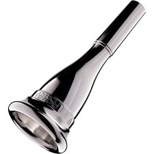 Laskey Classic F Series European Shank French Horn Mouthpiece in Silver 75F