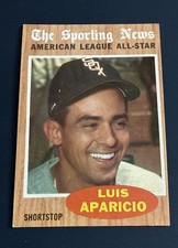 1962 Topps All-Star Luis Aparicio #469 All-Star White Sox