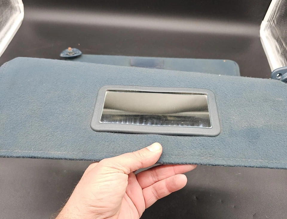 1988 - 1998 Silverado Sierra C1500 K1500 солнцезащитные козырьки синий LH RH пара - Изображение 4 из 4