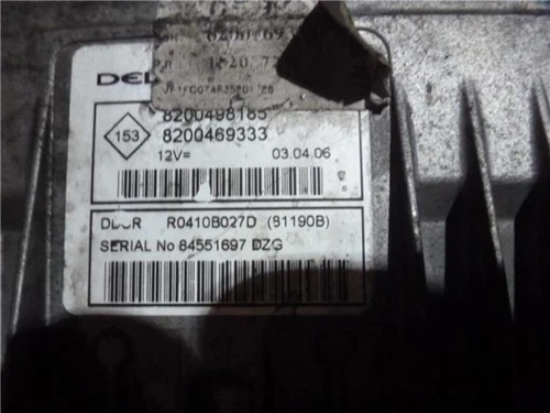 8200498185 Centralita Motor Uce para RENAULT KANGOO I (F/KC0) Authentique 39161 - Imagen 2 de 3