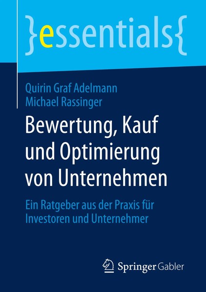 Bewertung, Kauf Und Optimierung Von Unternehmen | Quirin Graf Adelmann (U. A.)-image