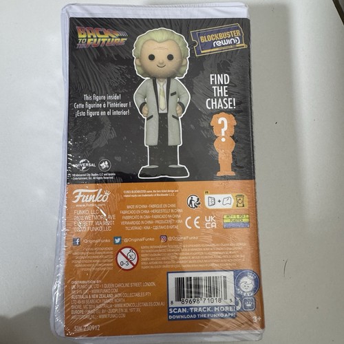 Funko Pop! Blockbuster Rewind - Back To The Future Doc Brown - Édition Commune - Ouvert Pour Vérif