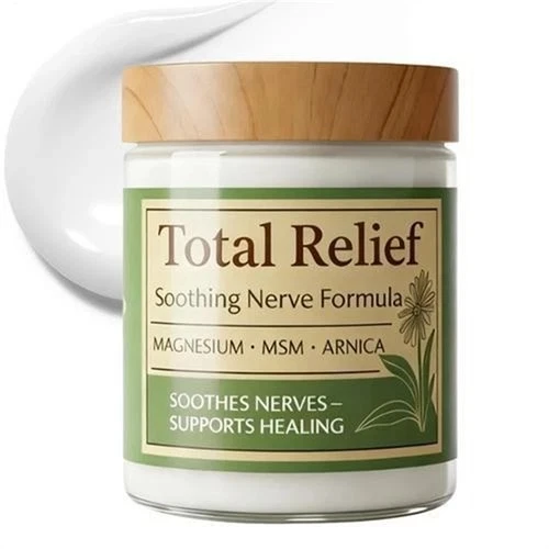 Total Relief Magnesium Cream, Nerve Relief Magnesium Soothing Cream US