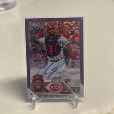 2023 TOPPS CHROME CHUCKIE ROBINSON PURPLE SPARKLE AUTO 227/299
