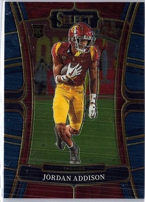 2023 Panini Select Draft Picks #6 Jordan Addison Blue Retail