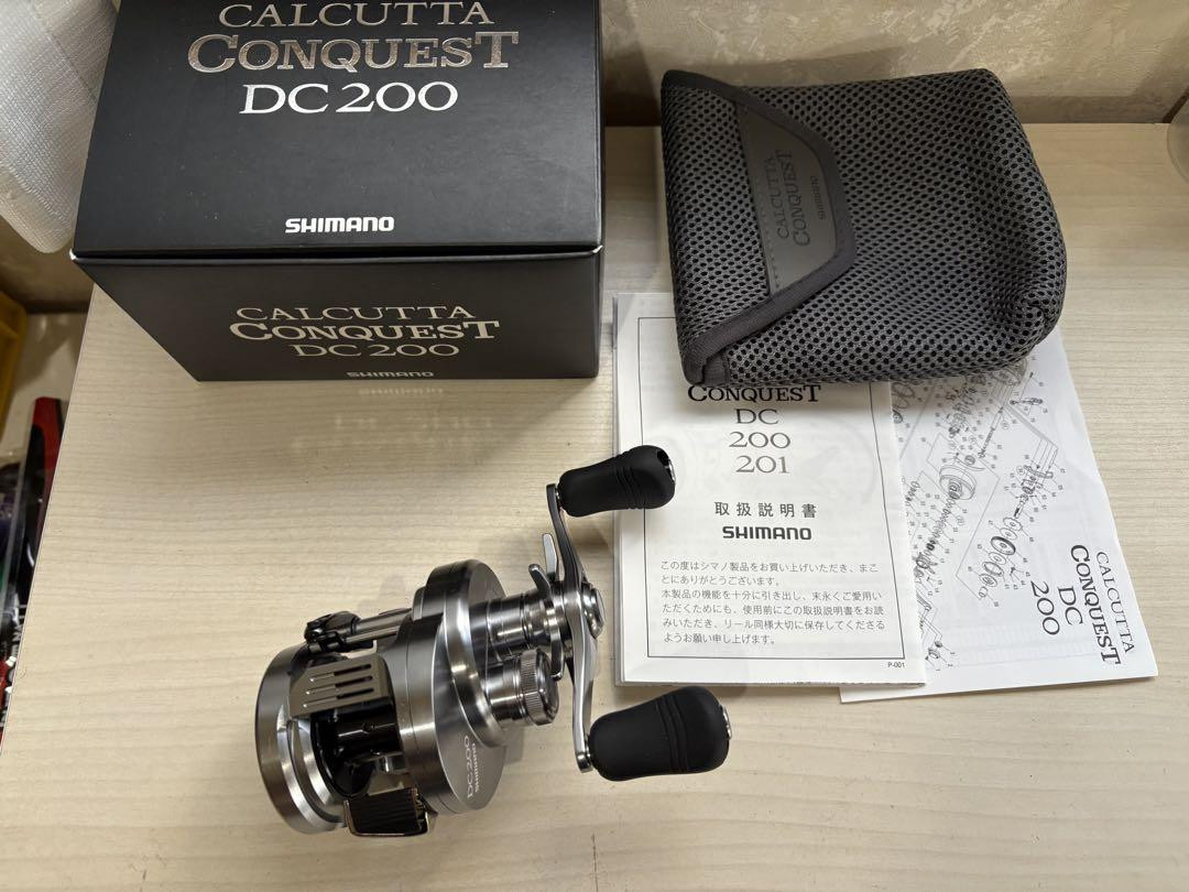 リール SHIMANO 19 CALCUTTA CONQUEST DC200 Shimano 19 Calcutta Conquest DC 200 (Right handle)