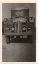 Vintage Photo 1950 Interstate Motor Freight System Truck Commercial Vehicle USA