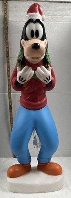 Disney Goofy Christmas Blow Mold Light Up Holiday Decor Gemmy 2026