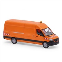 Busch 52636, Mercedes-Benz Sprinter, Verkehrsorange, Neu & Ovp, H0